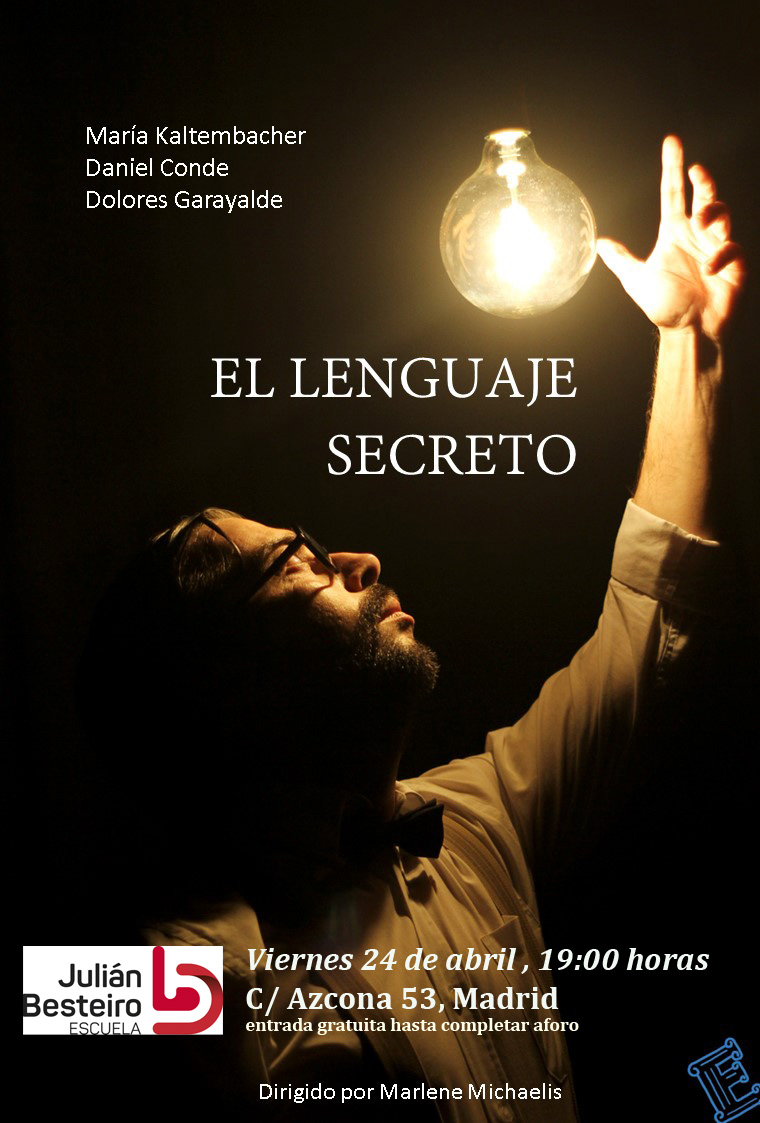 cartel "El lenguaje secreto"