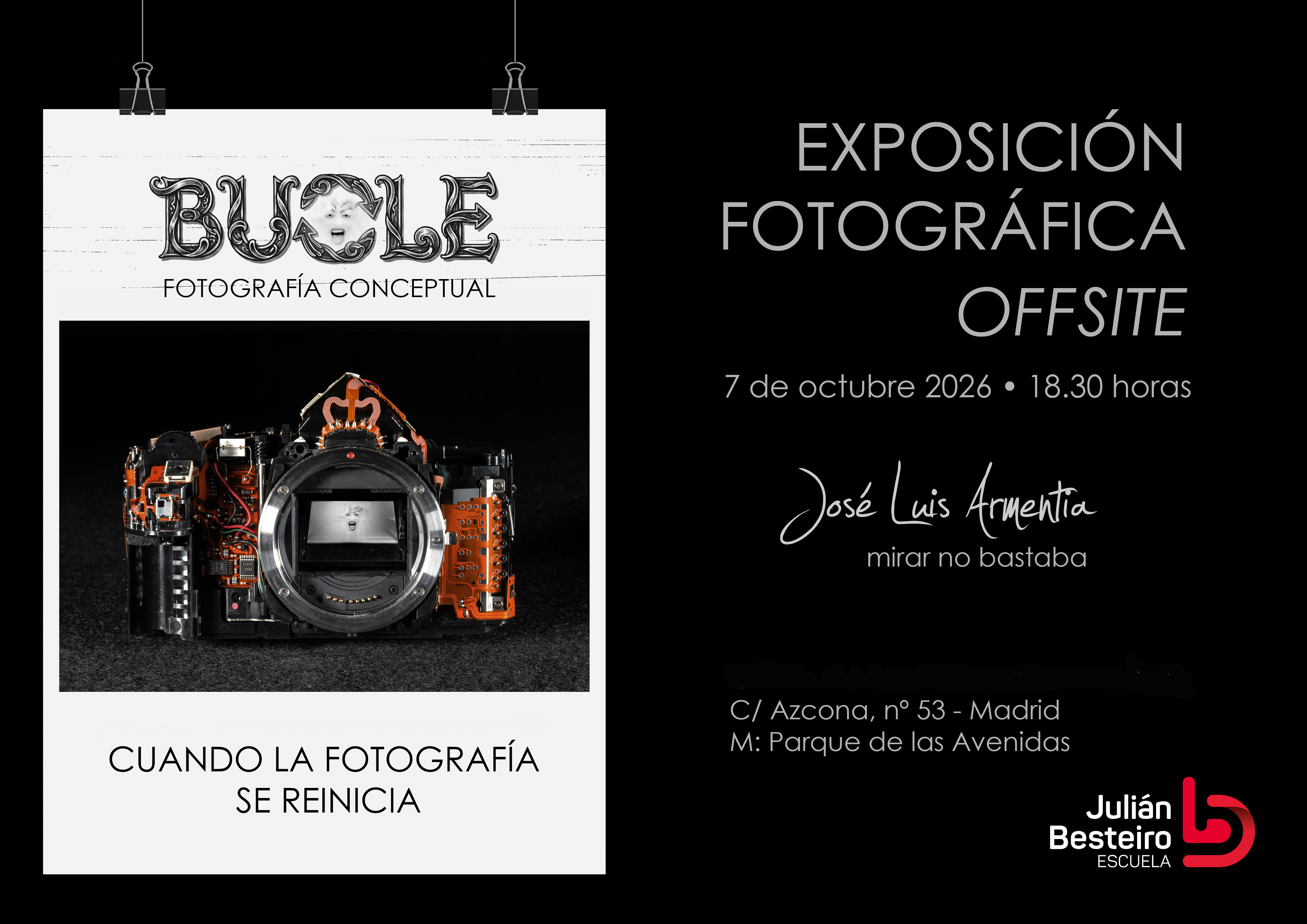 cartel exposición